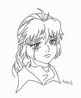 Sad Coloring Girl Anime Pages Drawing Girls Face Crying Line Sheets Puppy Colouring Printable Drawings Getdrawings Color Getcolorings Paintingvalley Freecoloringpages sketch template