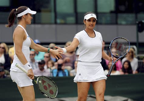 game setback sania mirza and martina hingis part ways