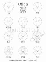 Planets Coloring Pages Solar System Dwarf Ceres Planet Template Getcolorings sketch template