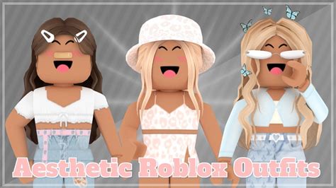 aesthetic roblox outfit ideas  youtube