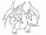 Pyroar Pages Coloring Charizard Getcolorings Mega Pokemon sketch template