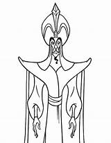 Jafar Genie Coloringgames Evil sketch template