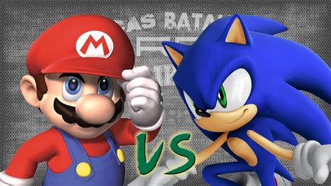 Mario Vs Sonic Épicas Batallas De Rap Del Frikismo