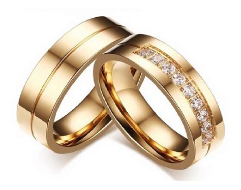 anillos de boda oro  amor matrimonio plata joyas regalo   en mercado libre