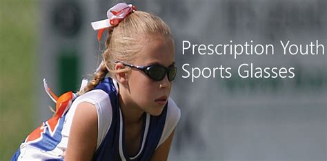 Youth Prescription Sports Glasses For Baseball Rx