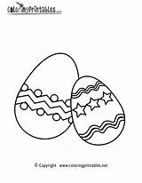 Coloring Easter Egg Pages Printable Holiday Printables Thank Please Coloringprintables sketch template