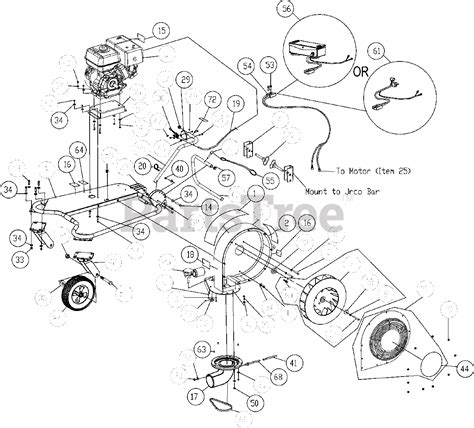 billy goat blower parts diagram