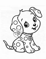 Coloring Puppy Baby Pages Cute Puppies Animal Getcolorings Color sketch template
