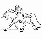 Unicornio Princesa Dibujos Colorear Cavallo Principessa Unicorno Colorare Princesas Disegni Alba Acolore Dibuix sketch template