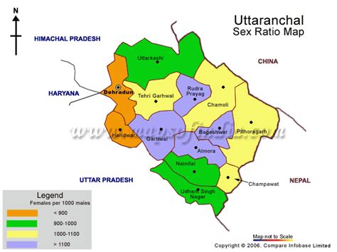 Uttaranchal Sex Ratio As Per Census 2001