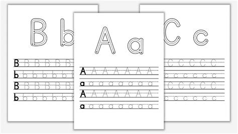 top  printable preschool worksheets  tracing letters