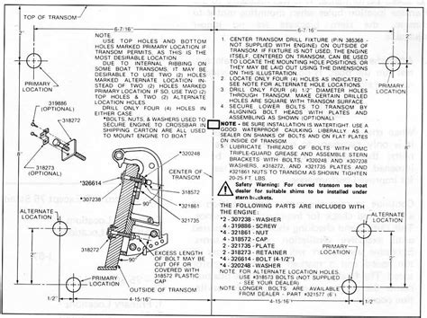 outboard mounting template   hull truth boating  fishing forum