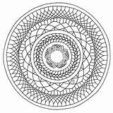 Color Coloring Mandala Pages Choose Board Mandela sketch template