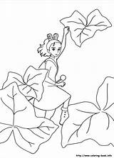 Arrietty Ghibli Borrower sketch template