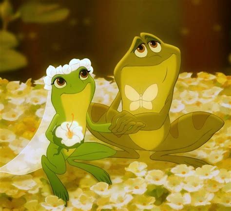 i pronounce you frog husband and frog wife you may kiss the bride
