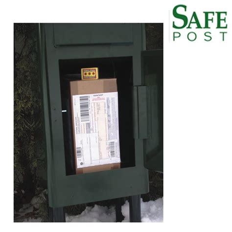 briefkasten safepost 80 mit paketfach wagner sicherheit