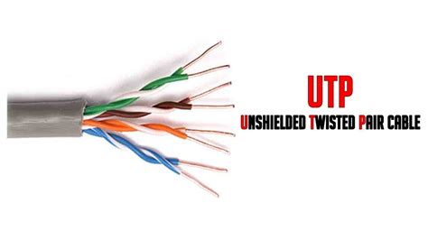 types  unshielded twisted pair cable wiring diagram  schematics