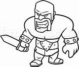 Clash Royale Clans Coloring Pages Barbarian Colorear Dibujos Para Draw Drawing Entitlementtrap Excellent Minecraft Game Step Logo Personajes Wizard Dessin sketch template