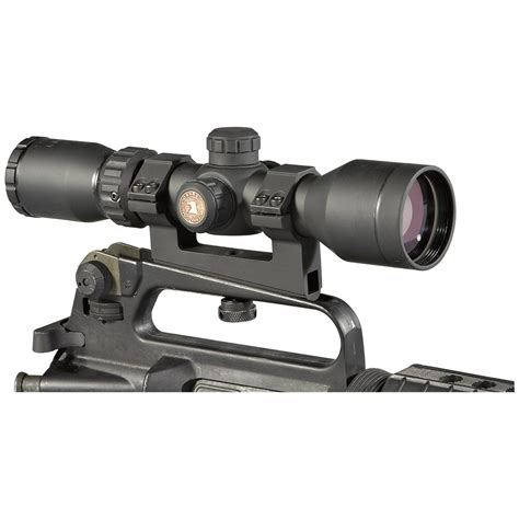 osprey   mm illuminated ar  rifle scope matte black  rifle scopes