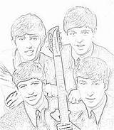 Beatles Coloring Pages Filminspector Downloadable Moved Monaco Starr Ringo France South sketch template