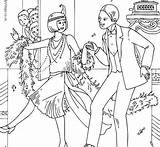 Coloring Pages 1920s Getcolorings Color Getdrawings sketch template