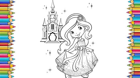 princess coloring pages  kids youtube