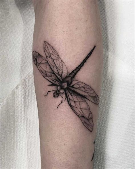Tatuaż Ważka – Znaczenie Historia 30 Zdjęć Dragonfly Tattoo