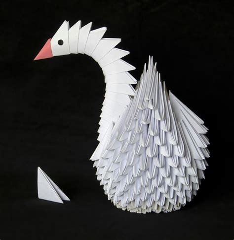 origami swan modular origami origami geometric origami