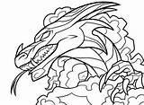 Dragon Drachen Drache Lesson Lernen Dragoart Schritt Vorlagen Smok Narysowac sketch template