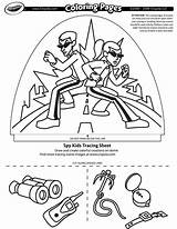 Spy Kids Coloring Pages Crayola Au Getcolorings Print Printable Color Getdrawings sketch template