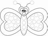 Kolorowanka Kolorowanki Motyle Druku Motyl Printemps Gommettes Coloriages Trouvé sketch template