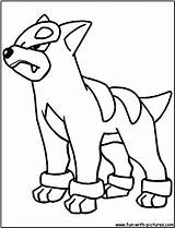 Houndour Pokemon Coloring Pages Houndoom Colouring Mega Cartoon Bubakids Draw Choose Board Printable Fun Searches Recent sketch template