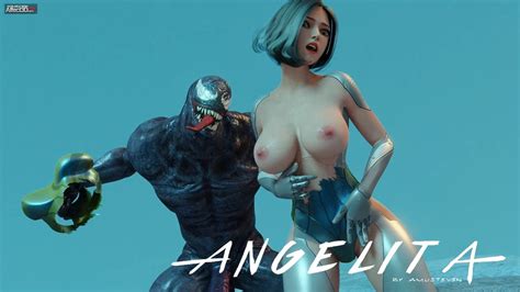 Ig Tits Angelita Fucked Hard By A Monster In A 3d
