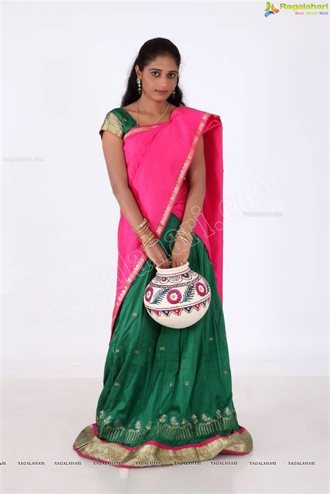 south indian half saree girls silk half sarees