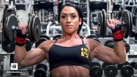 azaria glaim sexy gym workout video girls with muscle