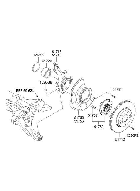 hyundai elantra knuckle front axle left left hand veloster  jim ellis