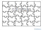 printable blank jigsaw puzzle template teacher resources printable