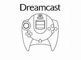 Sega Dreamcast sketch template