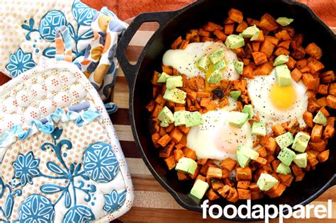 easy  healthy sweet potato breakfast skillet recipe food apparel