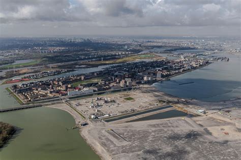 luchtfoto aerial centrumeiland ijburg amsterdam flying hollandnl