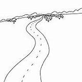 Road Outline Clipart Clipground sketch template