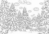 Coloring Winter Christmas Pages Hard Intricate Colouring Adult Adults Print Popular Rocks Coloringhome Santas Skating Ice Serendipity sketch template