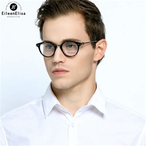 ee retro glasses eyeglasses frame men computer optical eye glasses