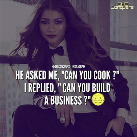 But Yes I Can Cook And I M A Good One I Replied Babe Quotes Boss