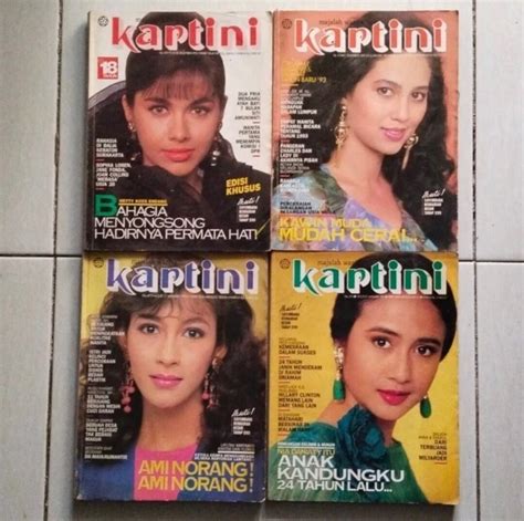 Majalah Kartini Tahun 1990an Original Bekas Baca Deskripsi Lazada