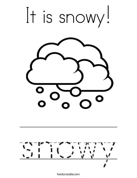 snowy weather coloring pages coloring pages