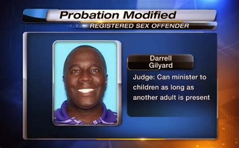 sex offender pastor daryl gilyard s probation modified by judge