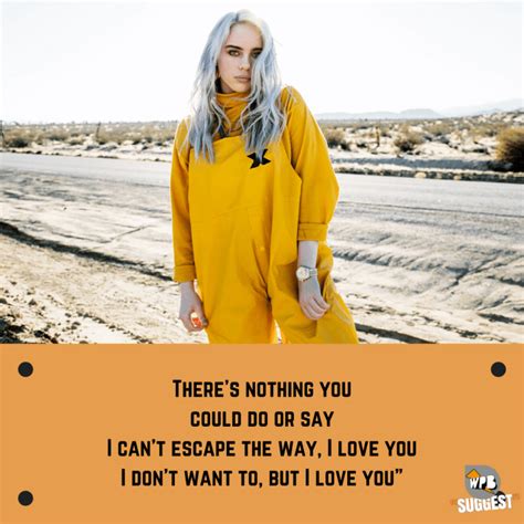 billie eilish quotes  instaggram  captions