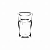 Glas Doodle Infographics Fizzy Sparkling Gezeichnete sketch template