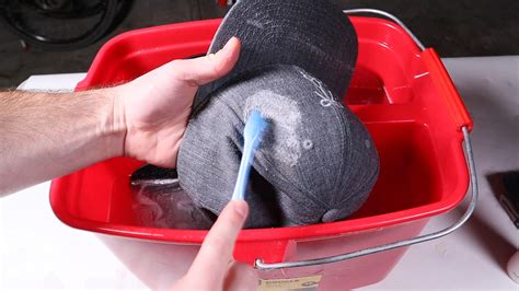 clean  hat step  step process